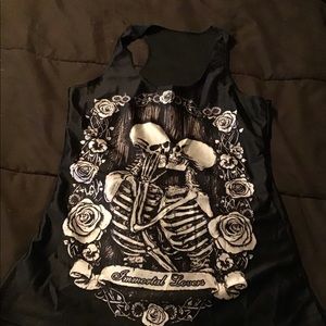 Skull tank top